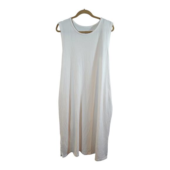 NWT Adore Me Amare Sleeveless Tie-waist Midi Dress in Blush Casual Women's 2X - Picture 1 of 5